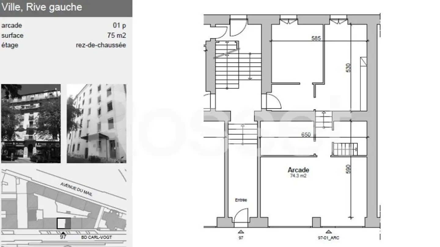Geschäft mieten - Boulevard Carl- Vogt 97, 1205 Genève - Foto 4