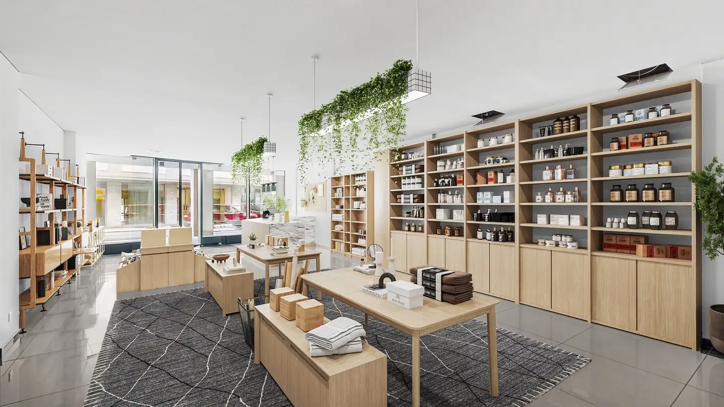 Commerciale in affitto - Riva Paradiso 18, 6900 Paradiso