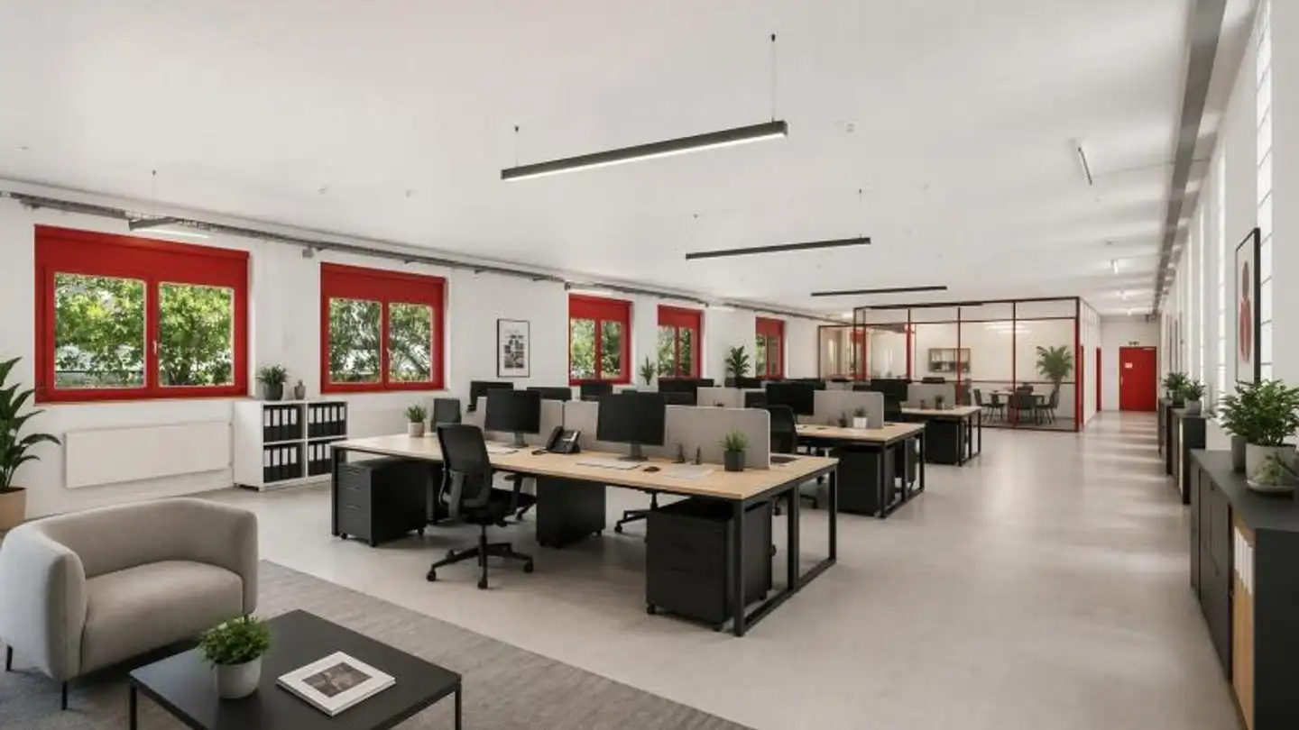 Bürofläche mieten - Hinterfeldstrasse 34, 4242 Laufen