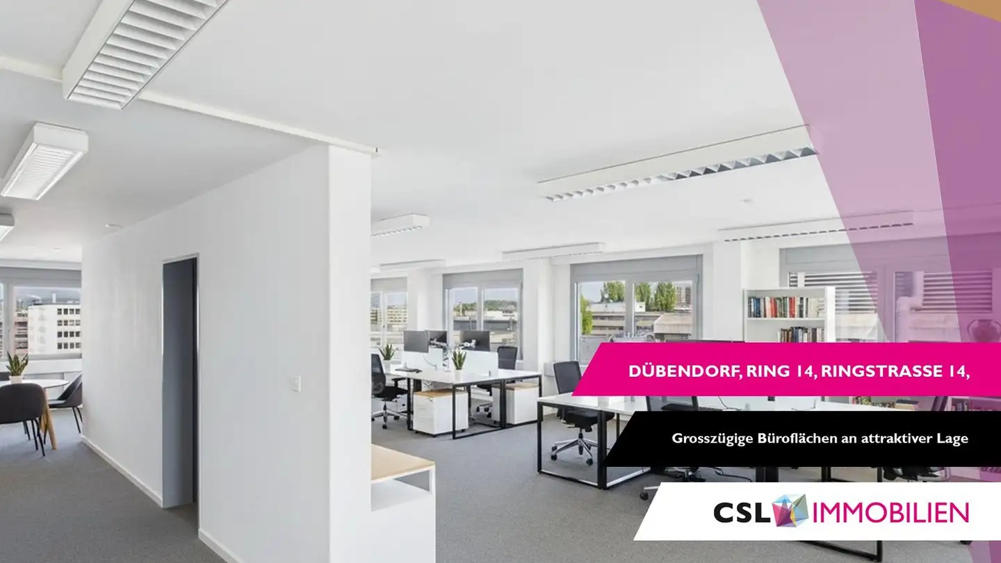 Bürofläche mieten - Ringstrasse 14, 8600 Dübendorf