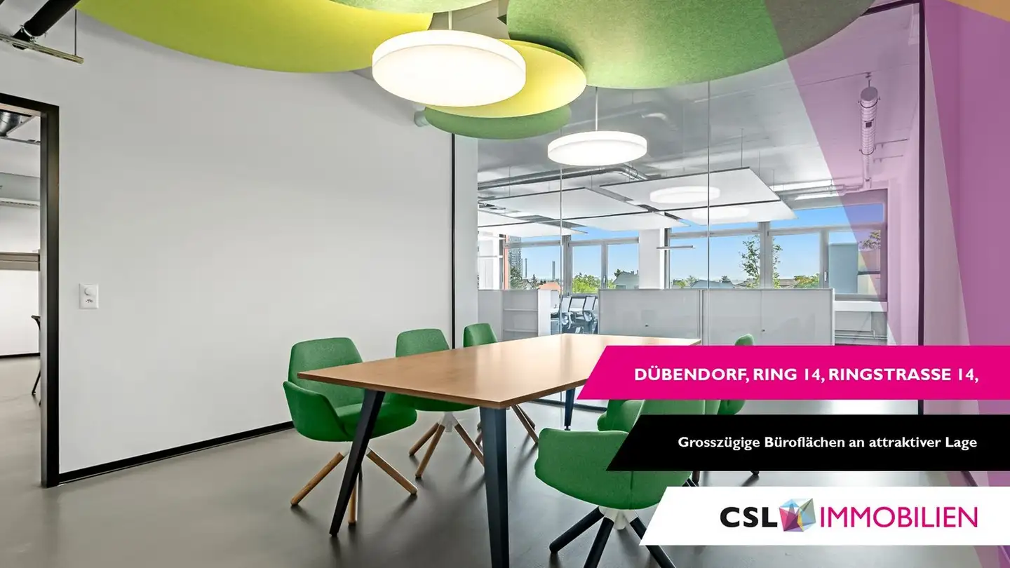 Bürofläche mieten - Ringstrasse 14, 8600 Dübendorf