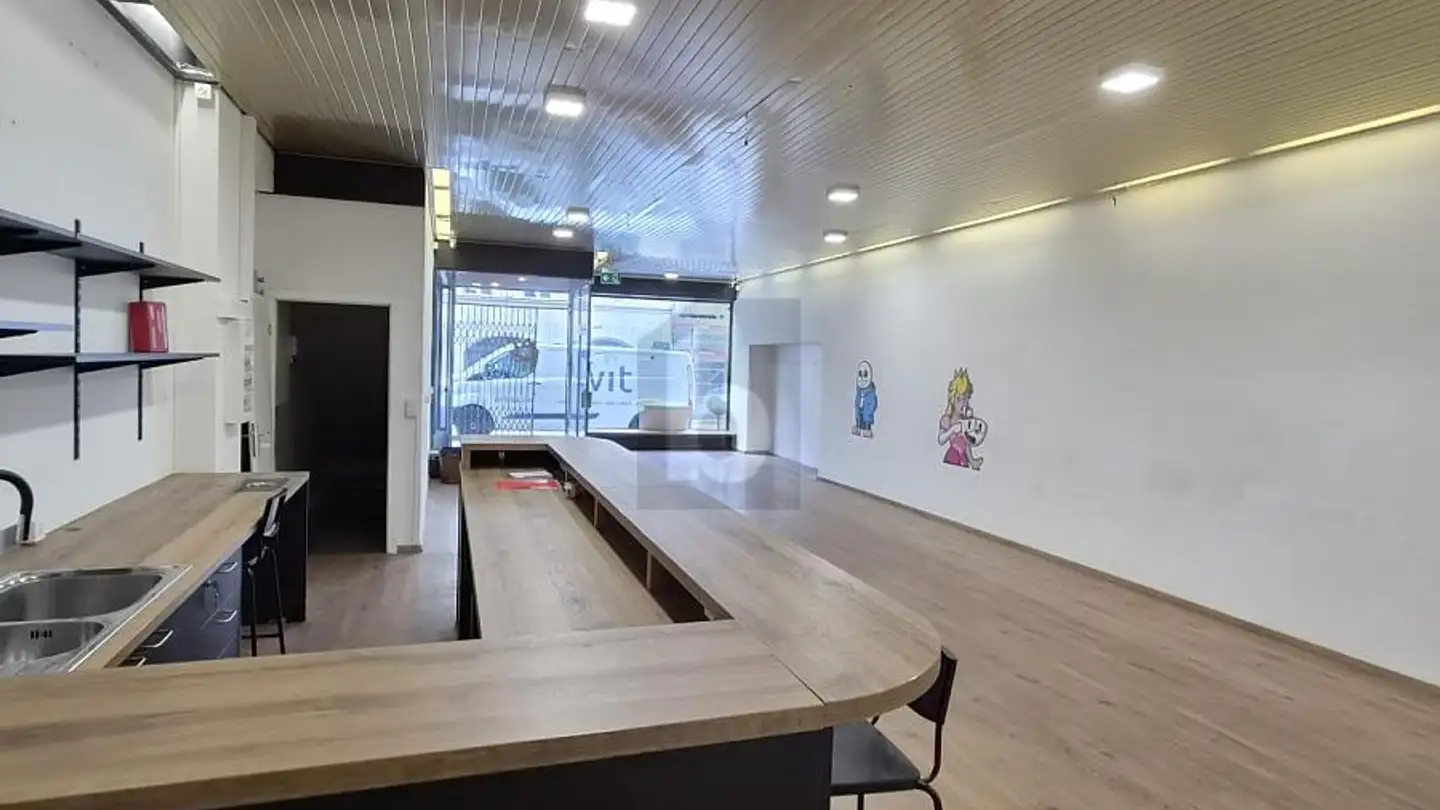 Geschäft mieten - 1700 Fribourg - Foto 2