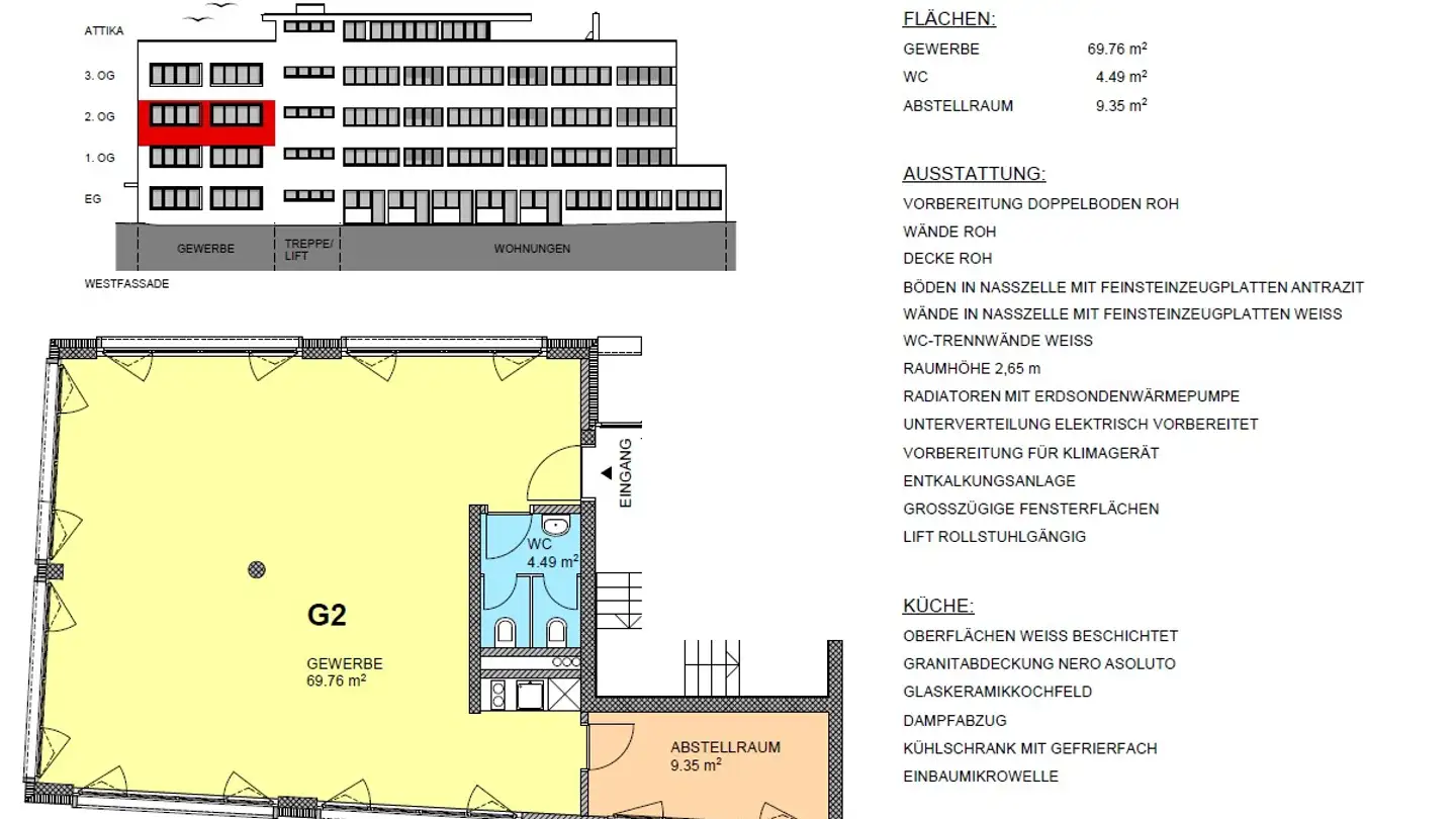 Commercial for rent - Wiesenstrasse 2, 5000 Aarau - Photo 3