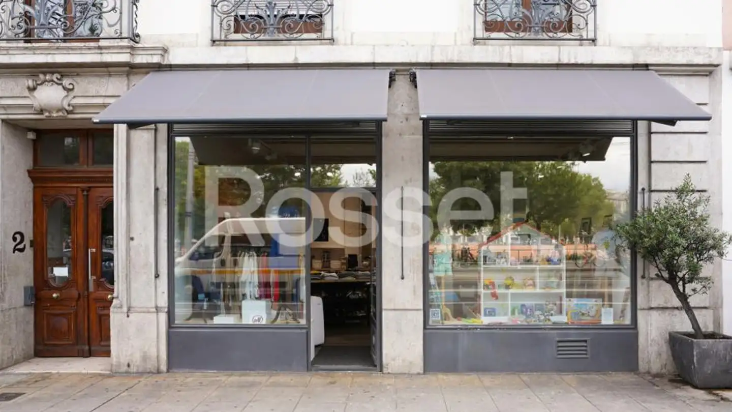 Magasin à louer - Avenue Henri- Dunant 2, 1205 Genève