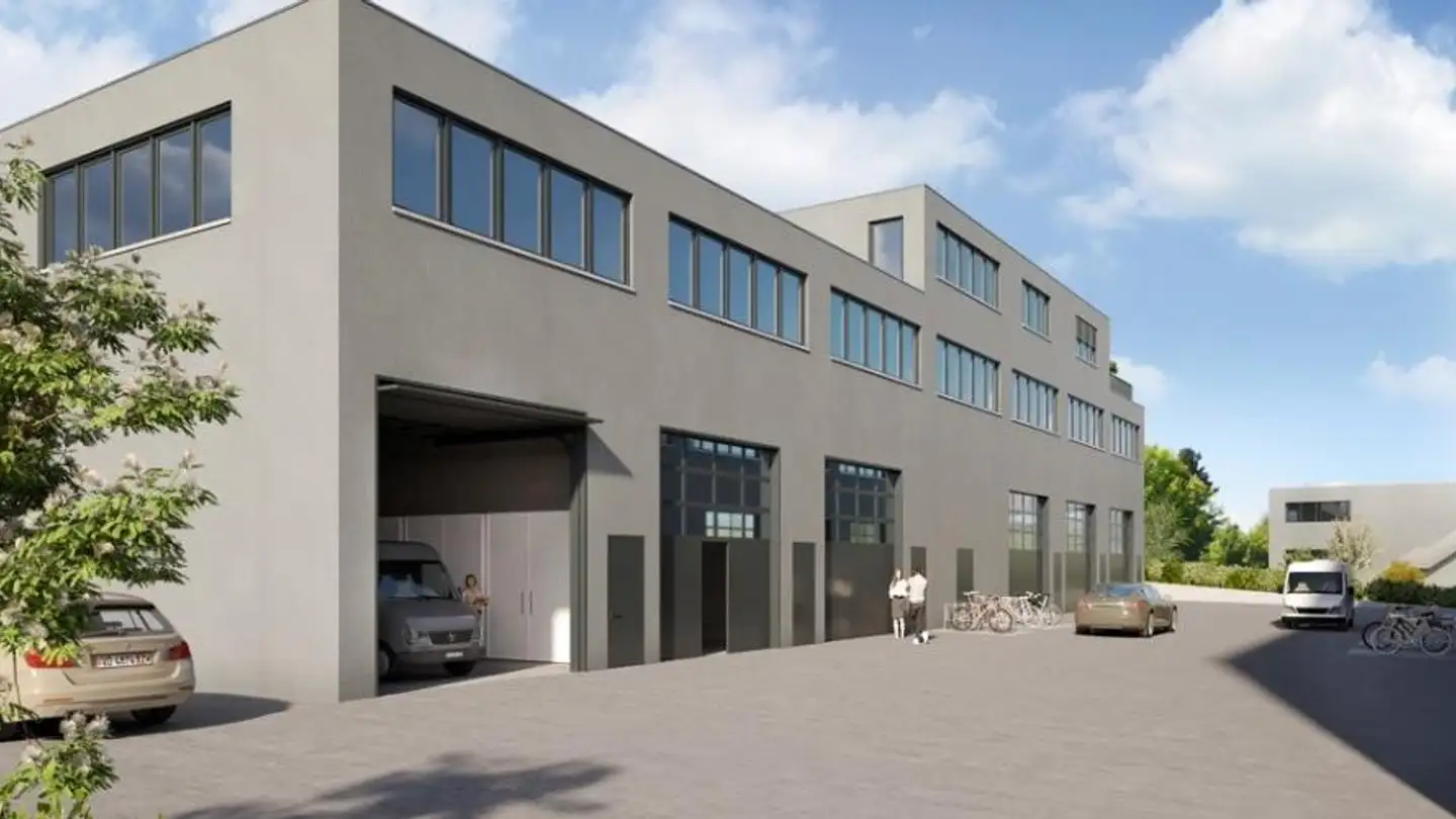 Gewerbe mieten - Route De Raboud 7, 1680 Romont FR - Foto 3