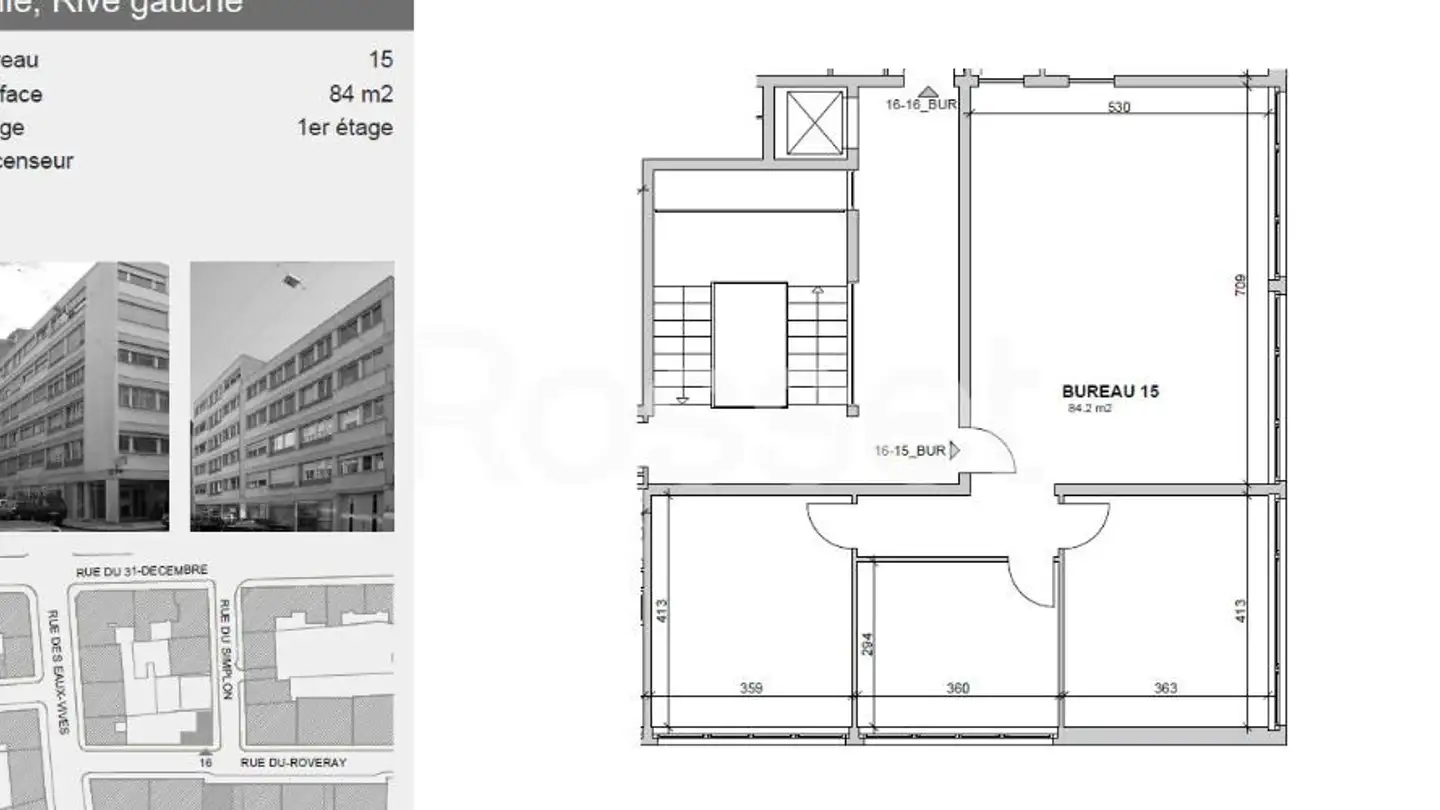 Office space for rent - Rue Du-Roveray 16, 1207 Genève - Photo 2