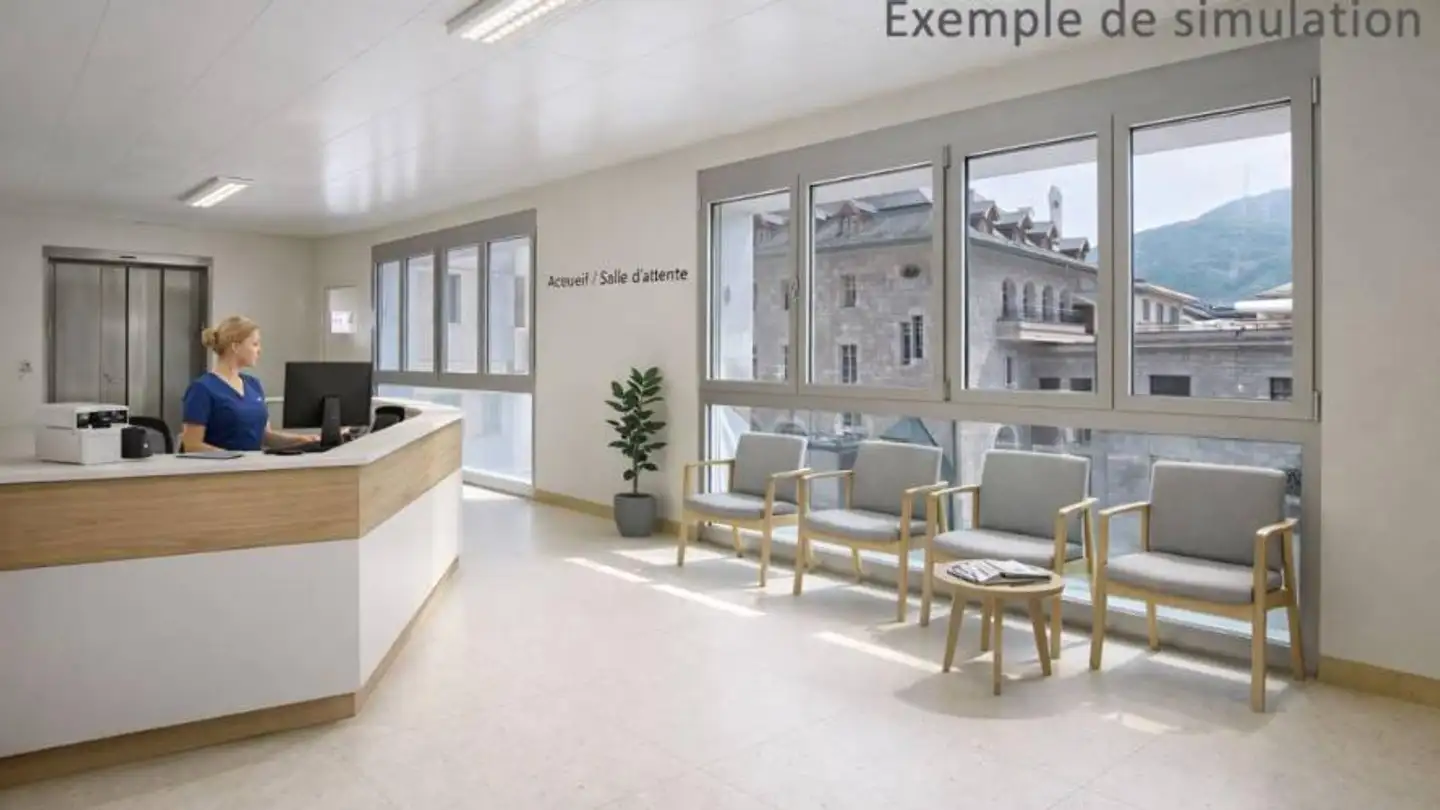 Commercial à louer - Rue De Lausanne 27, 1950 Sion - Photo 2