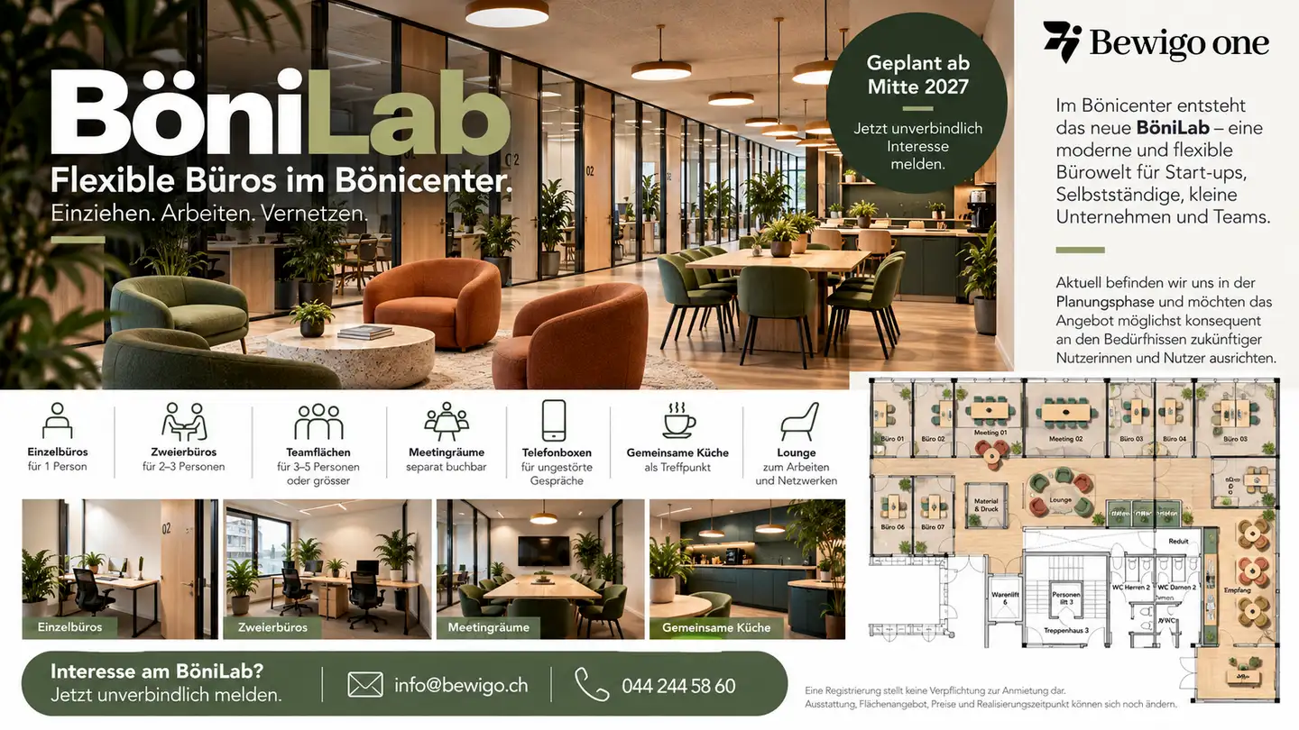 Spazio ufficio in affitto - Bönirainstrasse 4, 8800 Thalwil - Foto 4