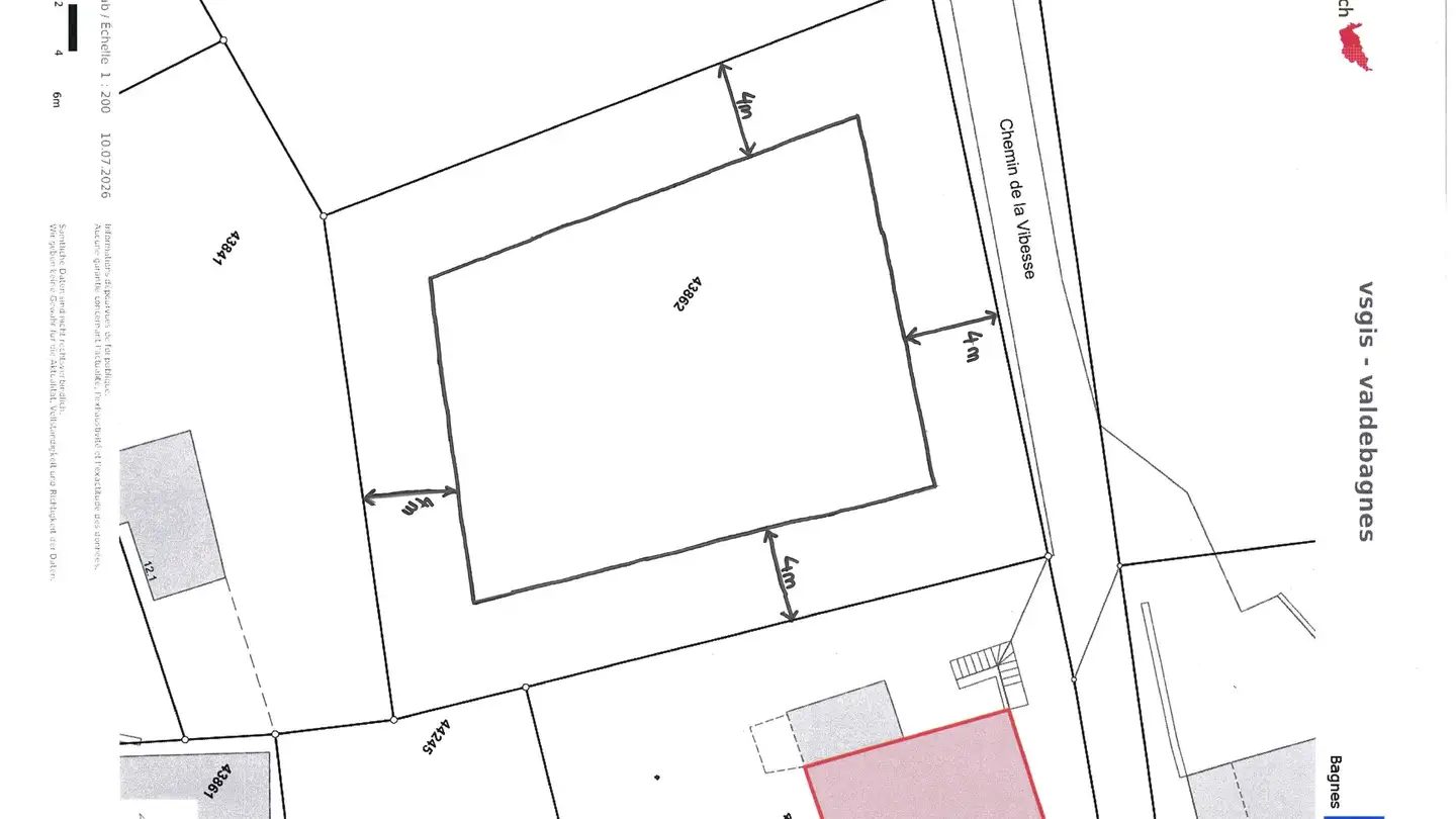 Terrain constructible à vendre - Chemin De La Vibesse 5, 1933 Vens (Sembrancher) - Photo 4