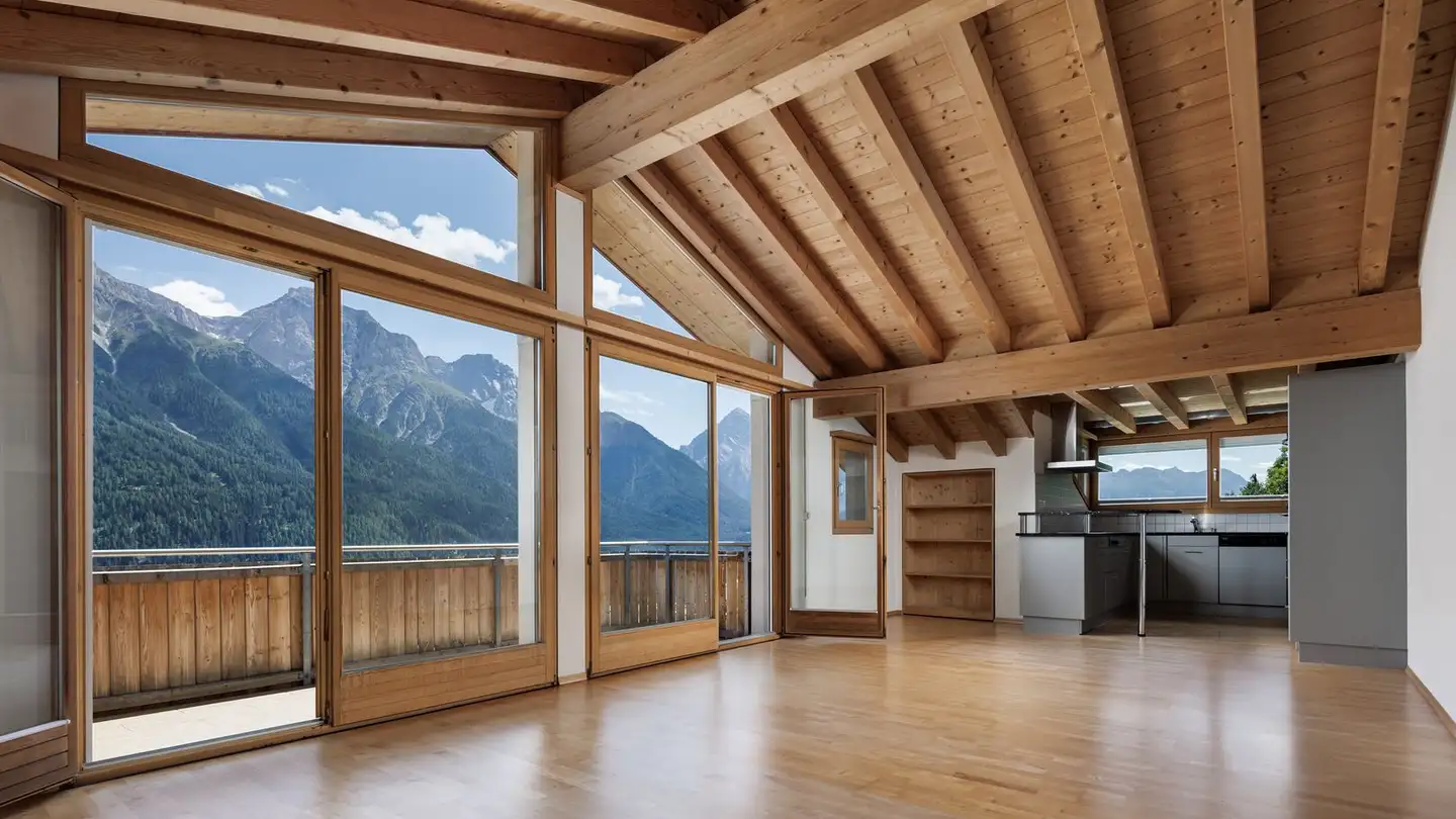 Attic flat for sale - Via Sura 603, 7554 Sent