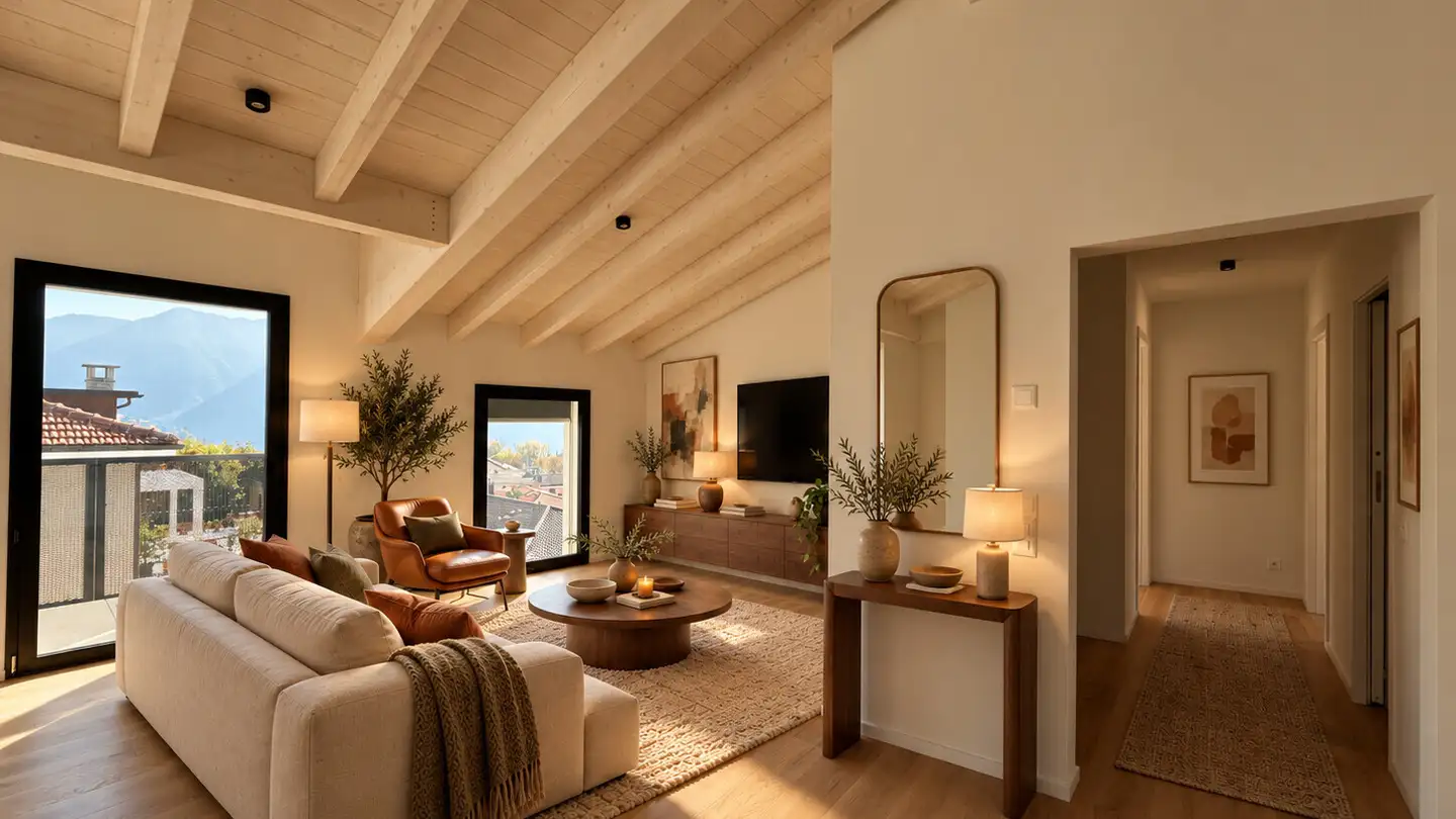 Penthouse for sale - 6900 Massagno