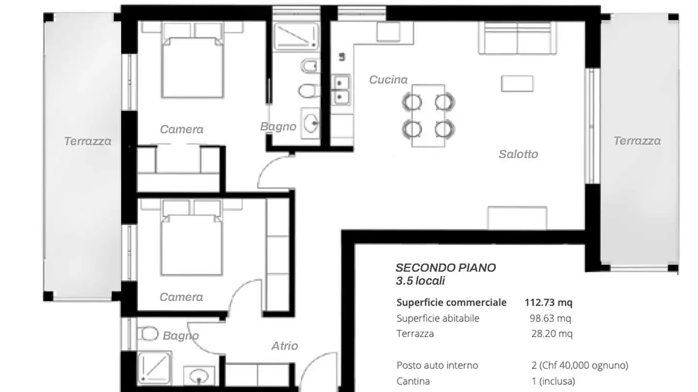 Appartamento in vendita - 6987 Caslano - Photo 4