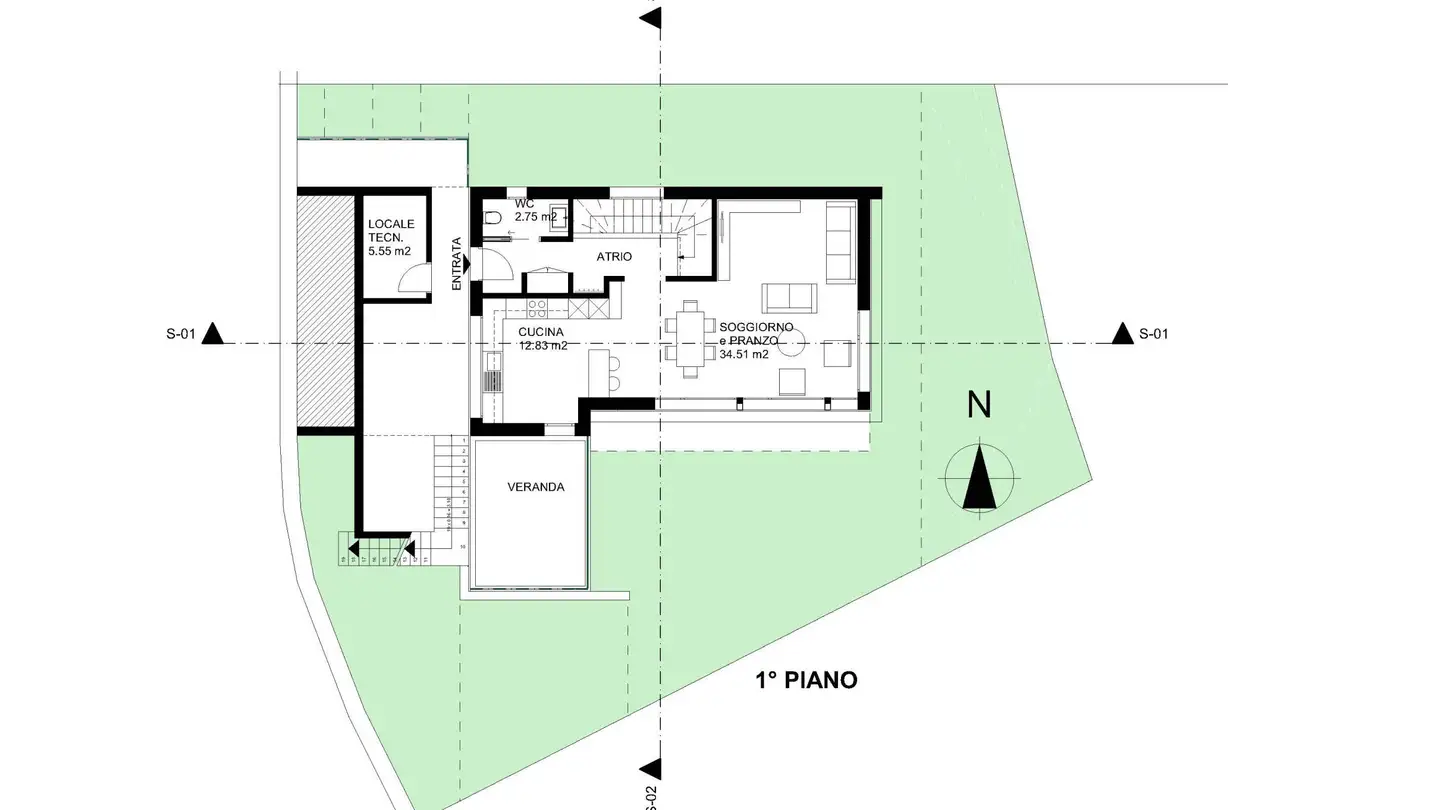 Casa singola in vendita - 6525 Gnosca - Photo 3