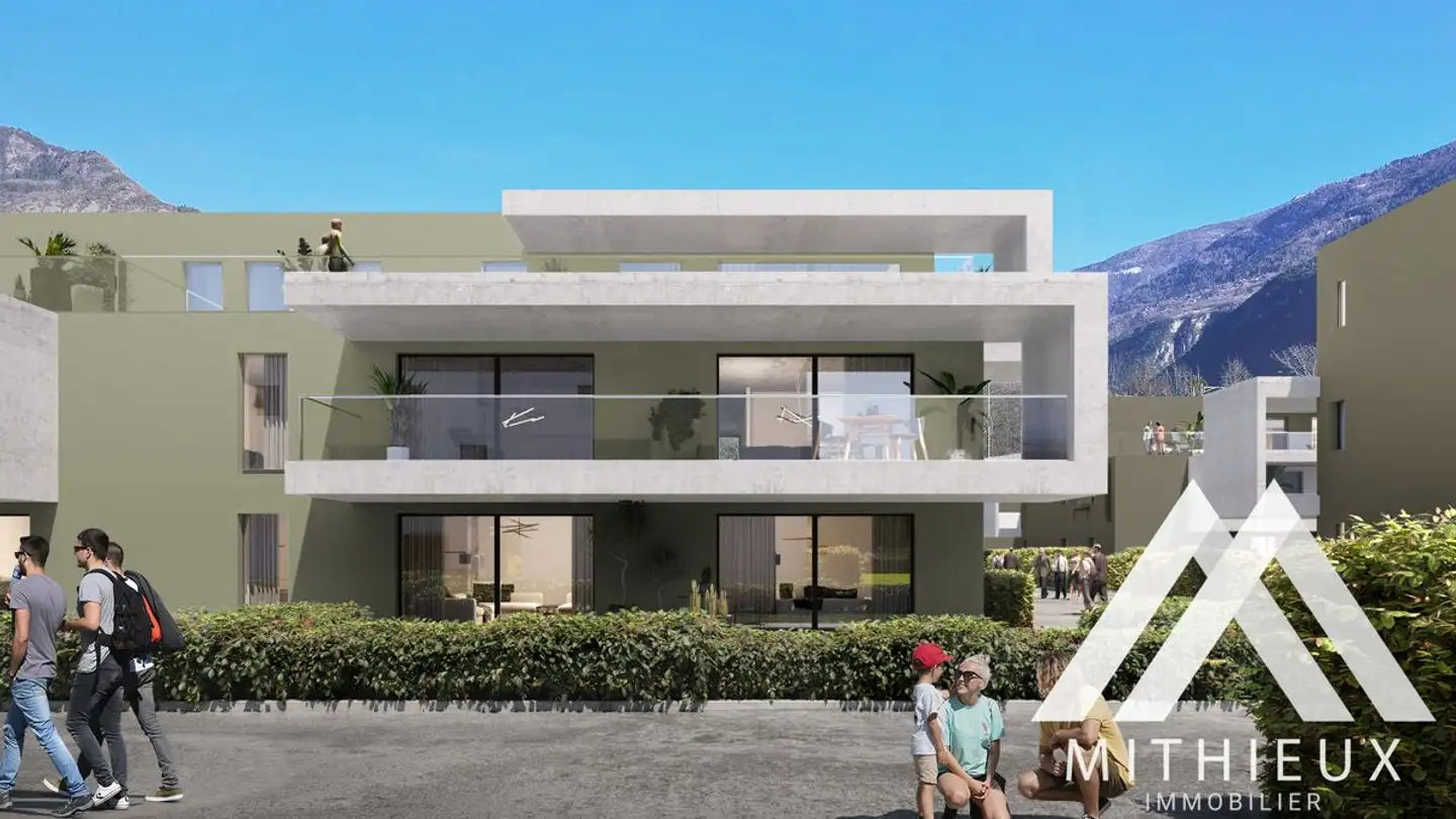 Stepped apartment for sale - 1958 Uvrier