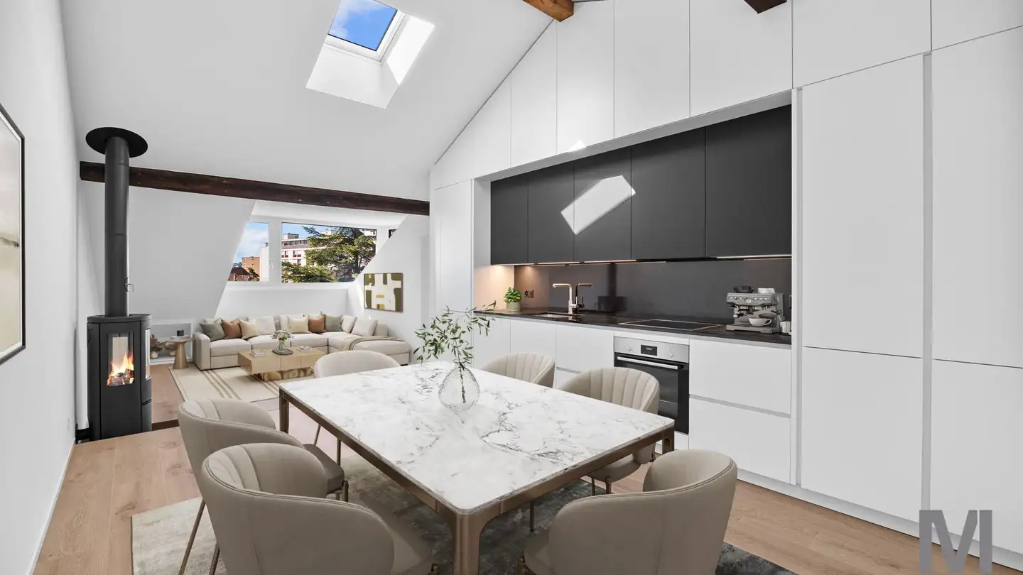 Penthouse for rent - Rue De La Plaine 74, 1400 Yverdon-les-Bains