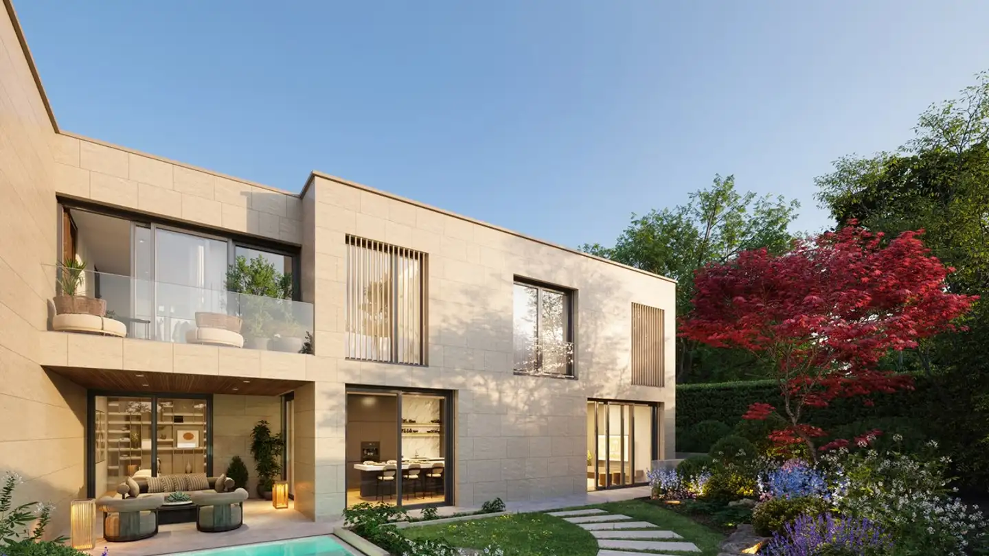 Maison jumelle à vendre - 1246 Corsier GE