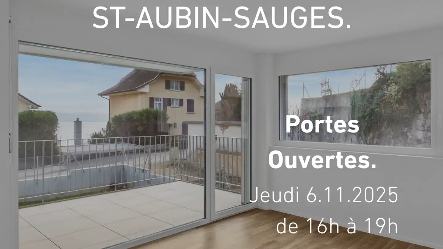 Appartement à vendre - 2024 St-Aubin-Sauges