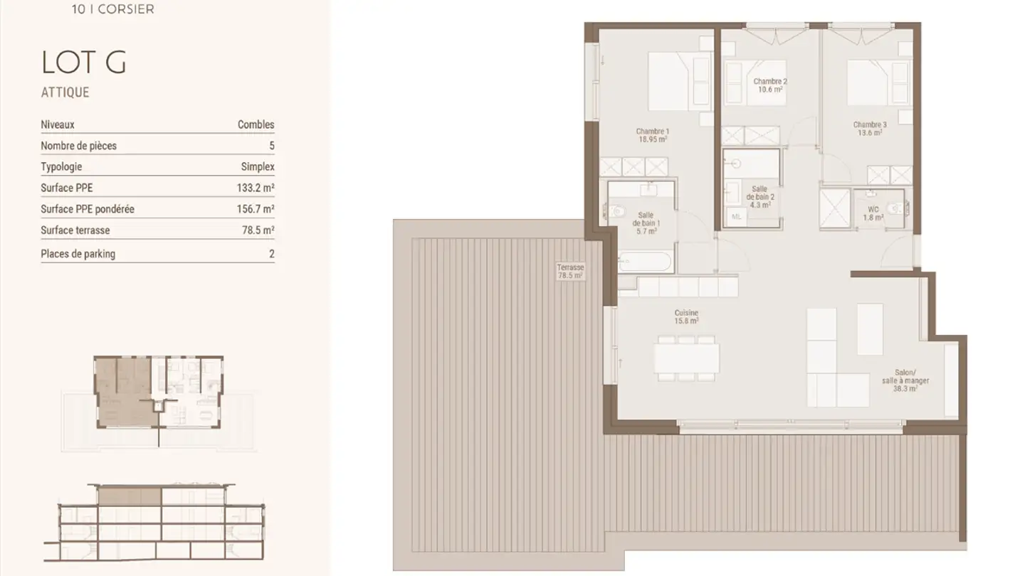 Penthouse for sale - 1246 Corsier GE - Photo 4