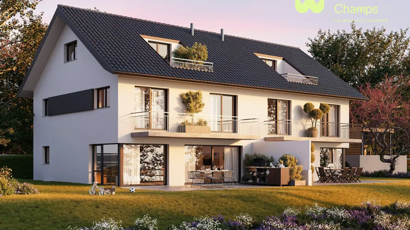 Doppelhaushälfte kaufen - 1052 Le Mont-sur-Lausanne