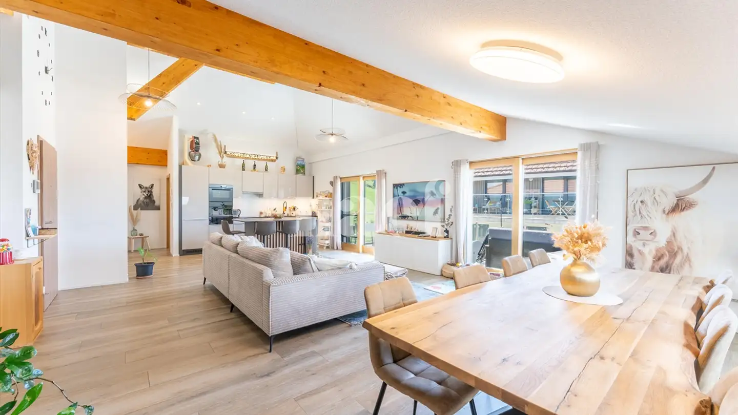 Dachgeschosswohnung kaufen - 1677 Prez-vers-Siviriez - Foto 2