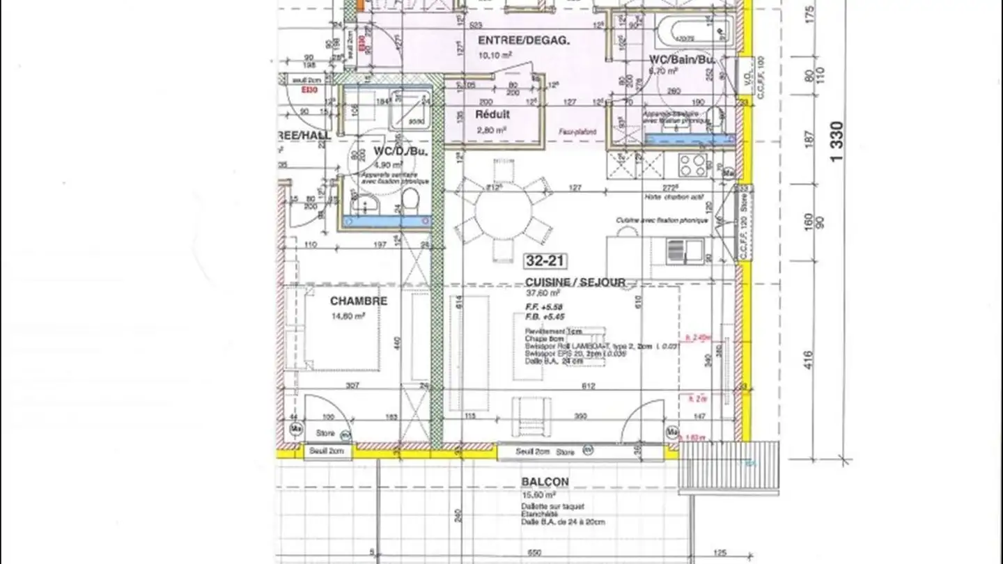 Appartamento in affitto - Route De Villeneuve 32, 1522 Lucens - Photo 2