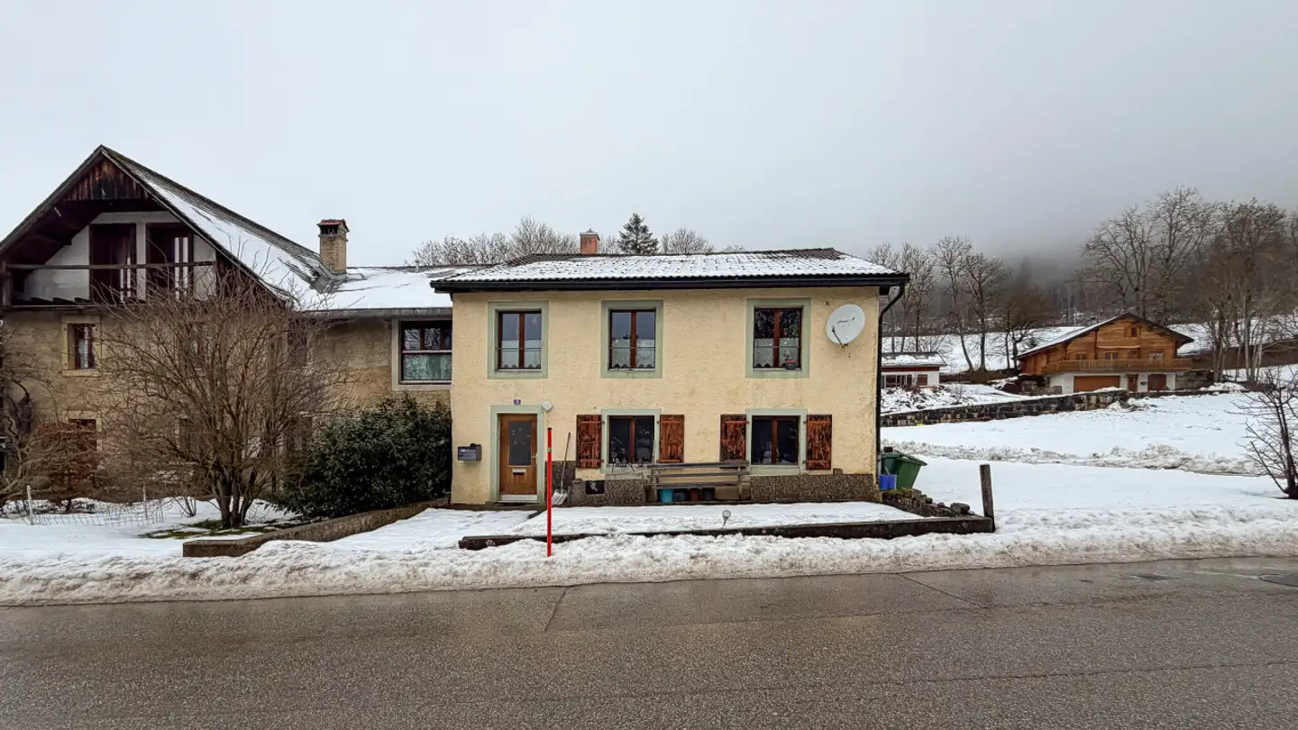 Single house for sale - 2058 Le Pâquier NE