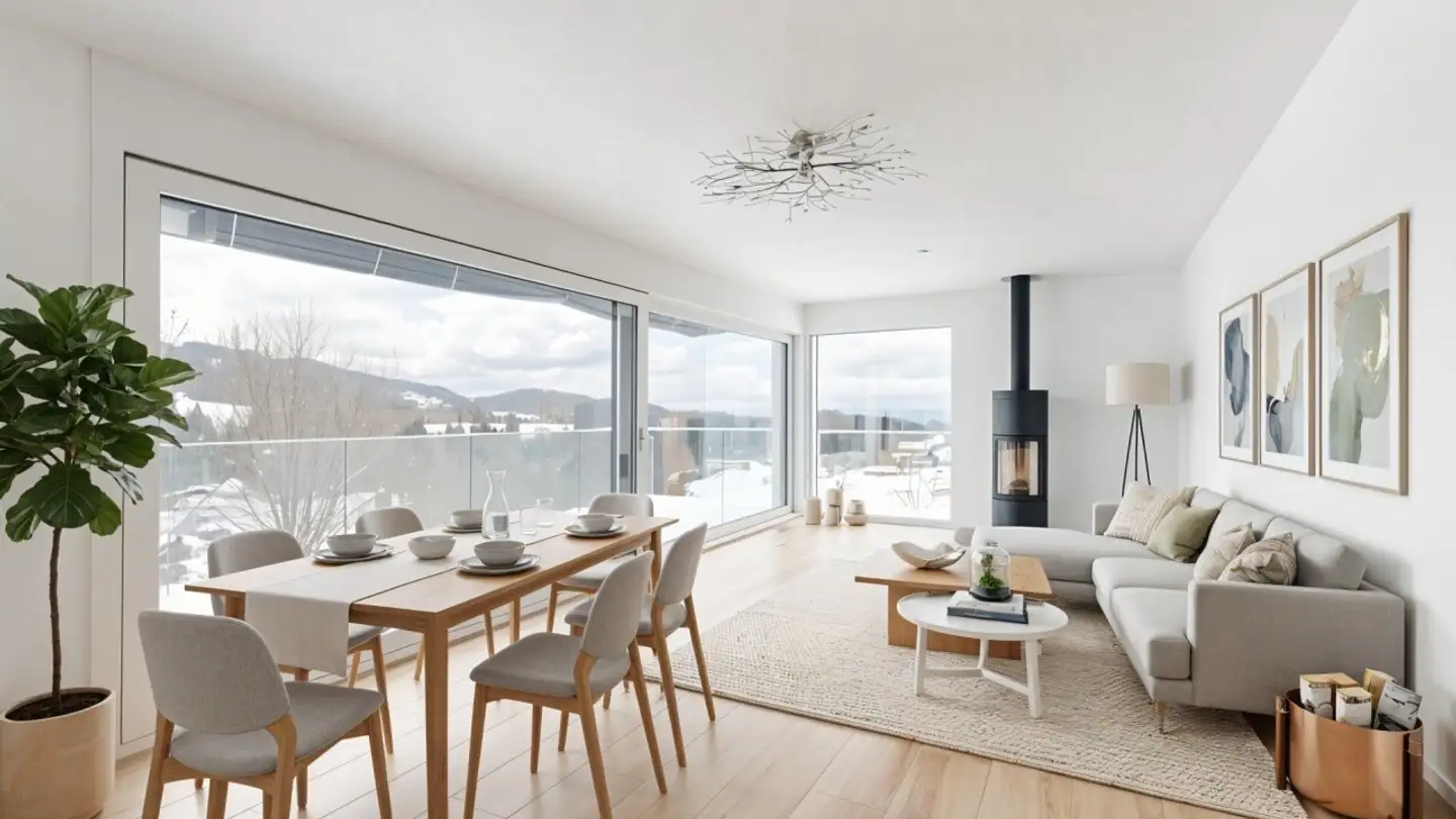 Stepped apartment for sale - 1737 Plasselb - Photo 3