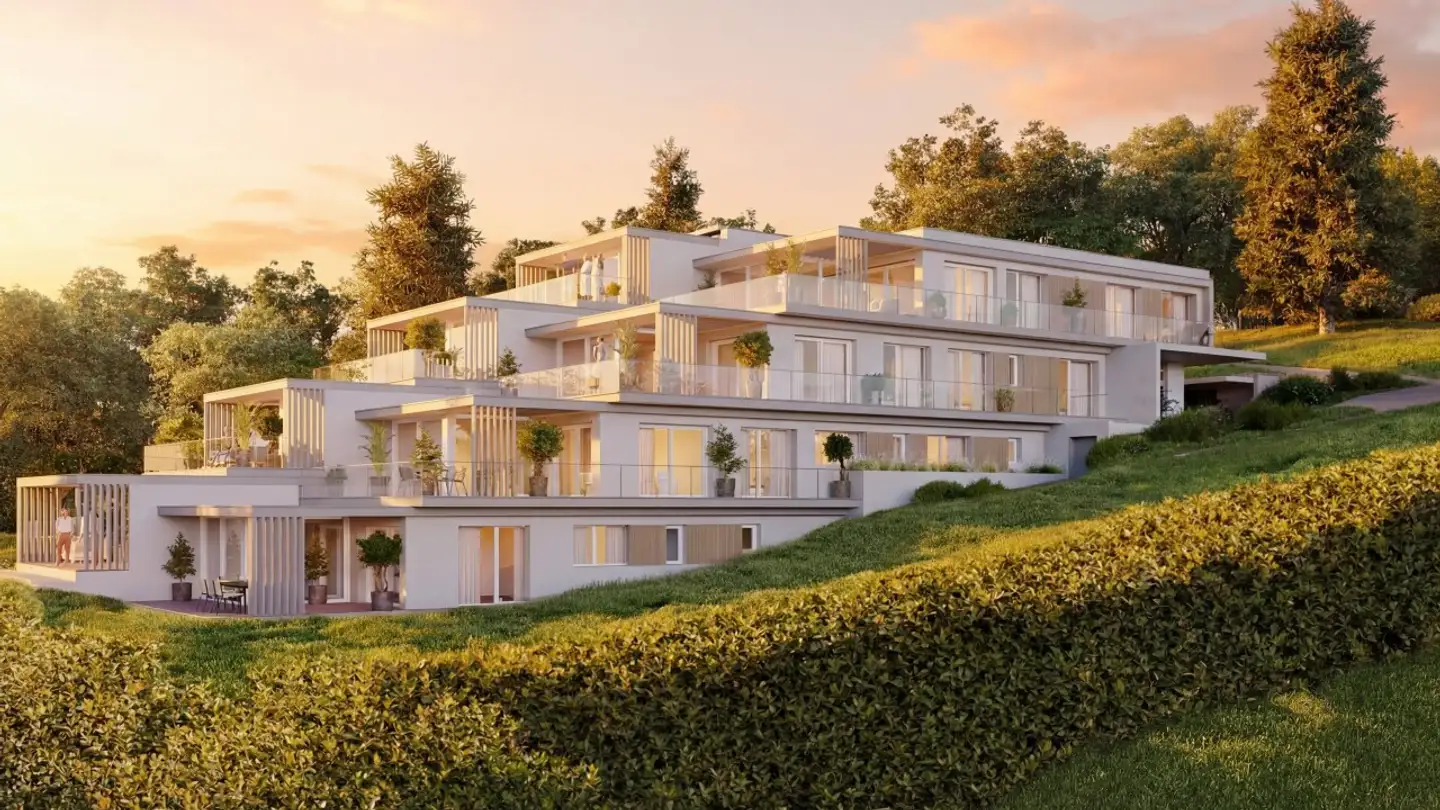 Stepped apartment for sale - 1095 Lutry