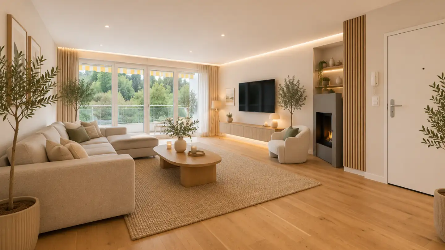 Penthouse for sale - 1268 Begnins