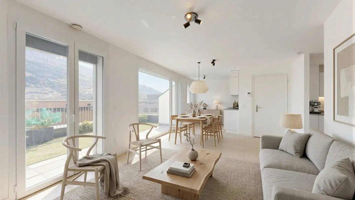 Attique à vendre - 1950 Sion