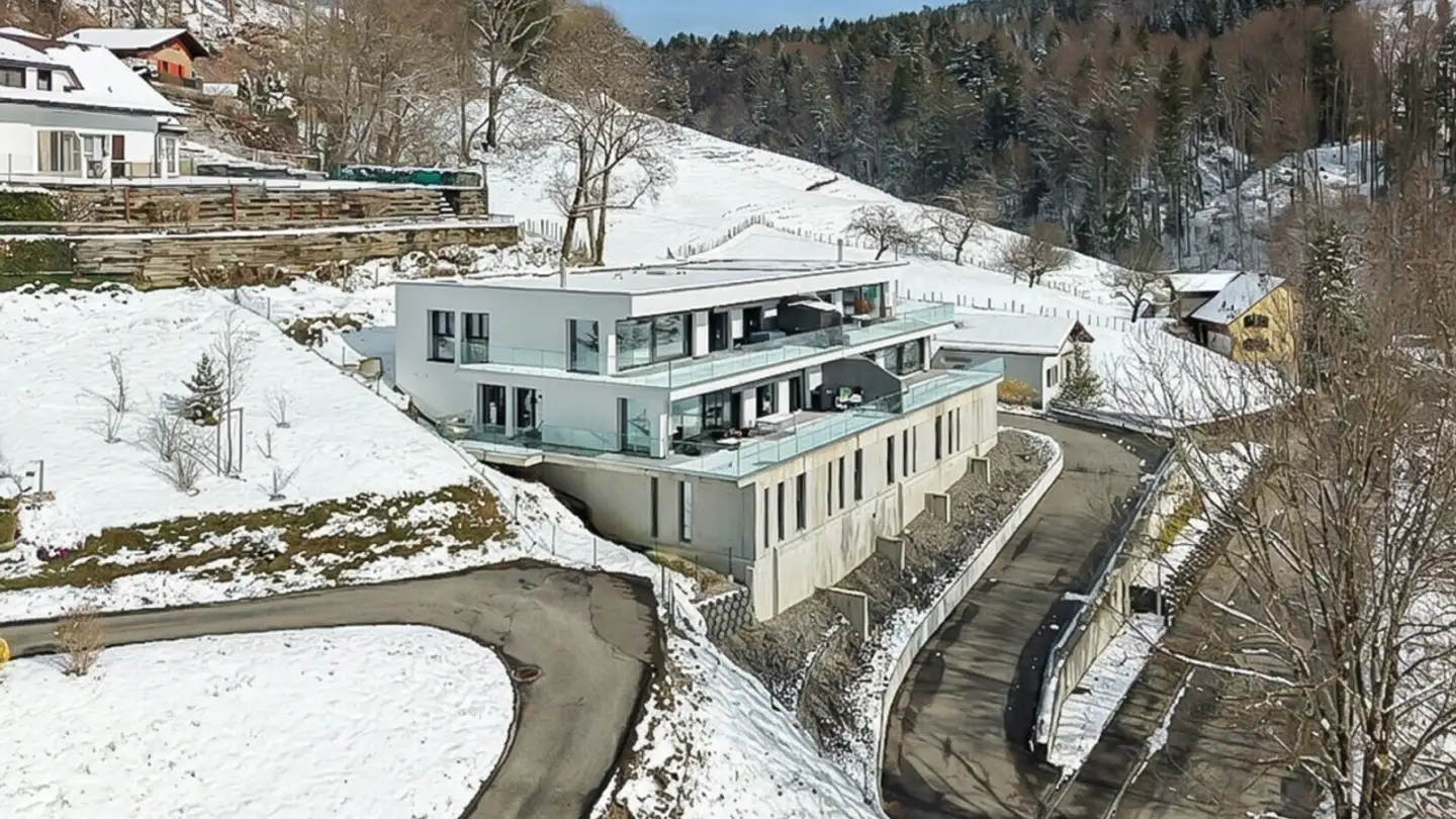 Stepped apartment for sale - 1737 Plasselb