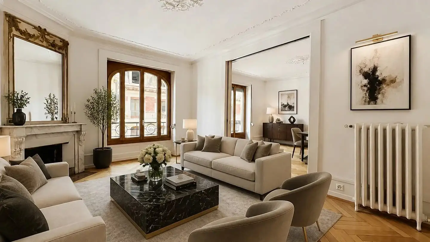 Appartement à louer - Rue Des Eaux-Vives, 1207 Genève