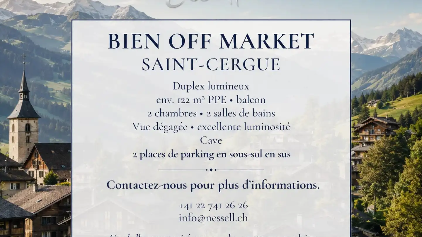 Maisonette kaufen - 1264 St-Cergue