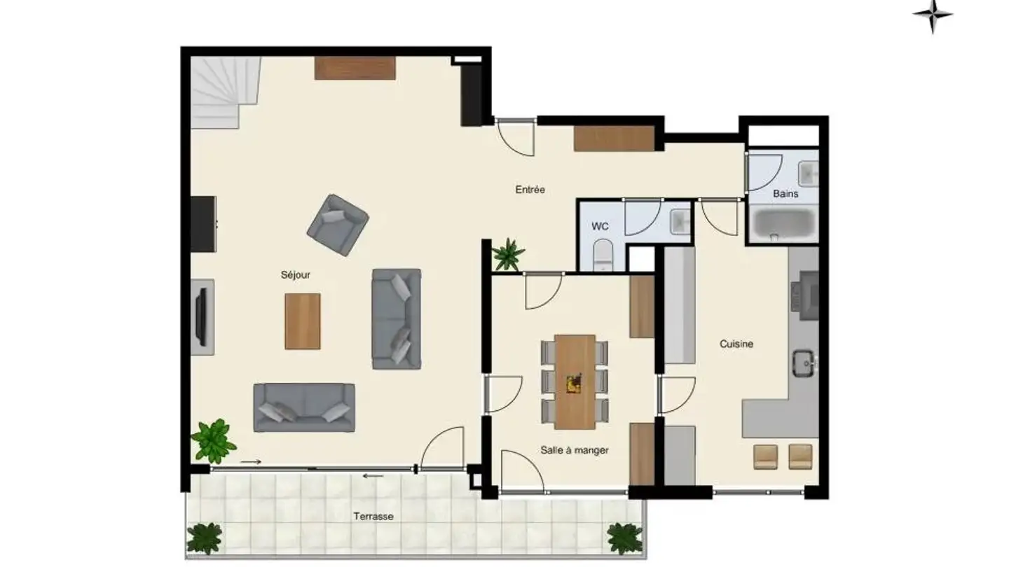 Duplex for rent - 1208 Genève - Photo 2