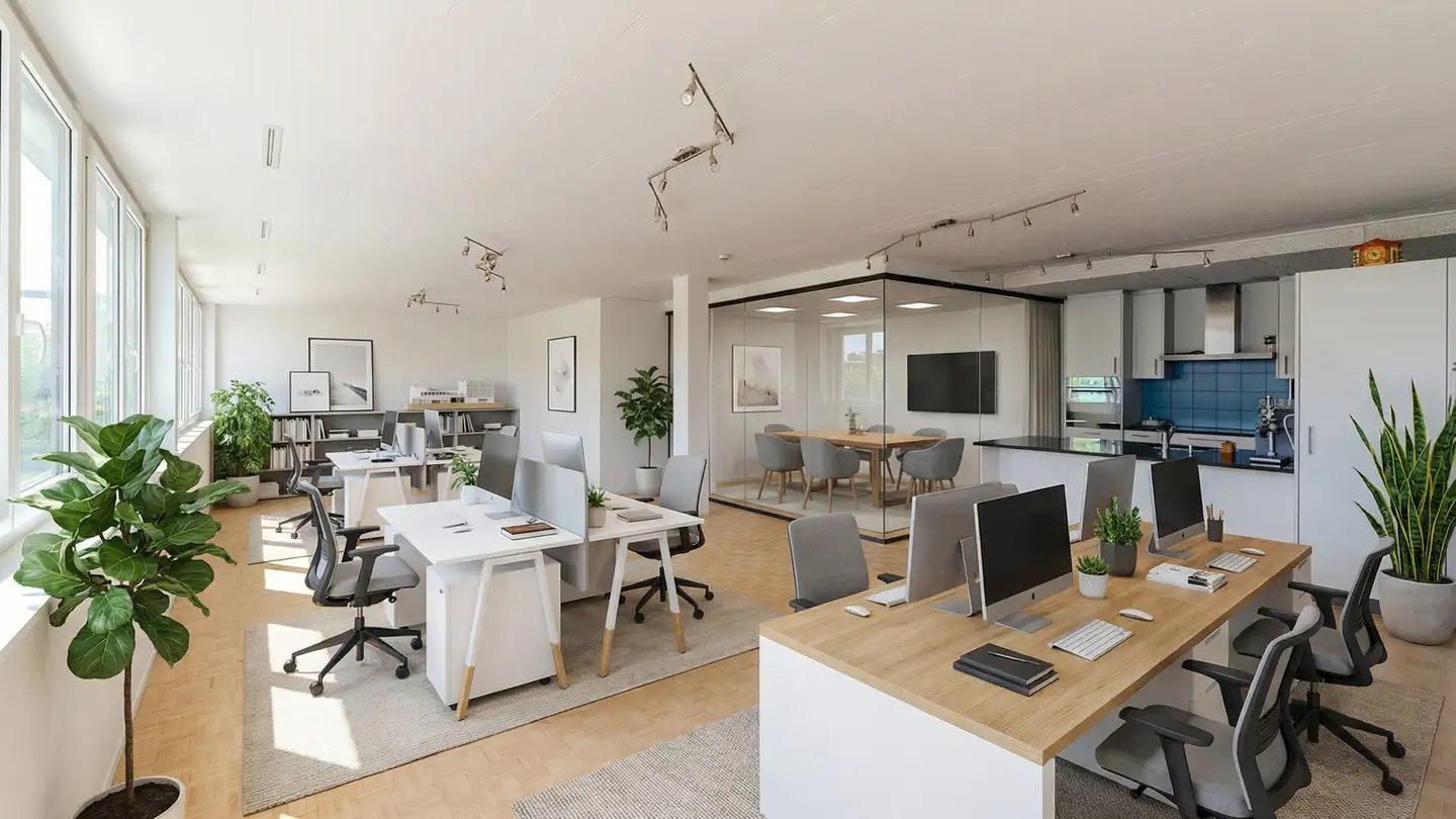 Bürofläche kaufen - Ronmatte 6, 6033 Buchrain