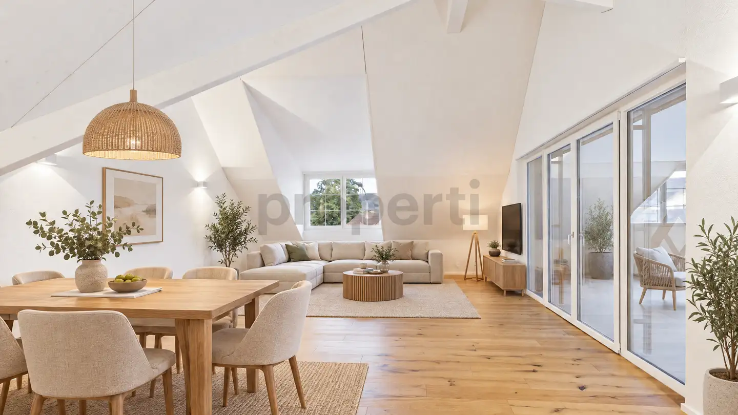 Attic flat for rent - 5425 Schneisingen - Photo 4