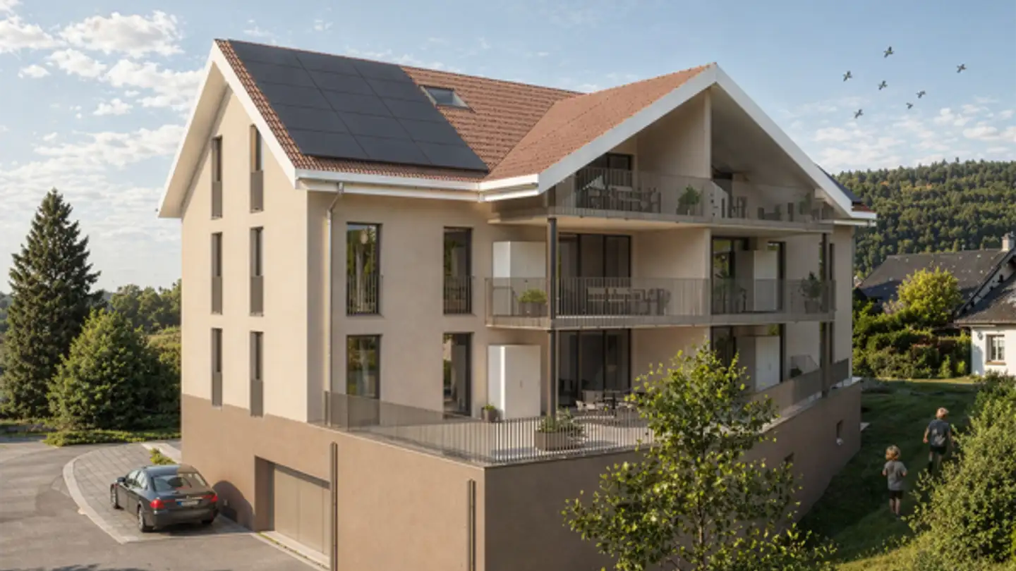Stepped apartment for rent - 5728 Gontenschwil
