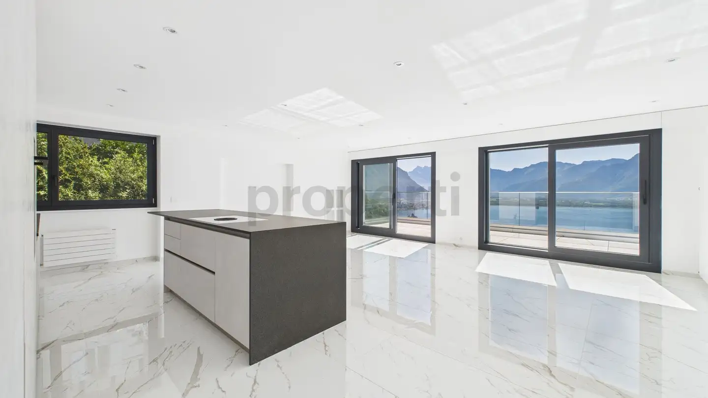 Furnished apartment for rent - 1820 Territet