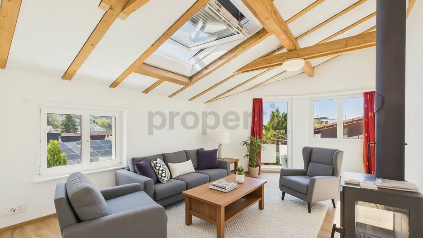 Dachgeschosswohnung mieten - 8806 Bäch SZ