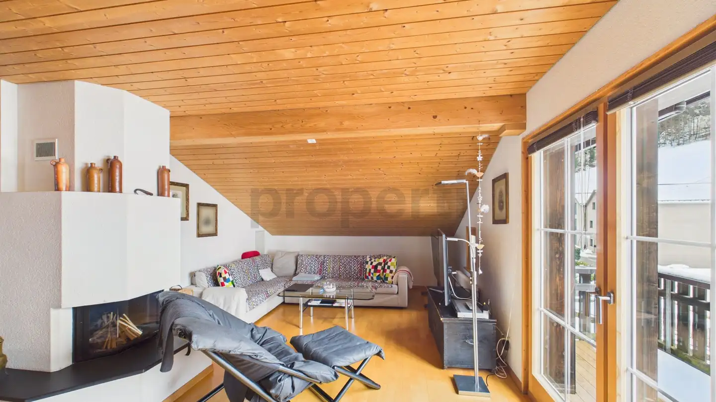 Attic flat for rent - 8777 Betschwanden - Photo 2