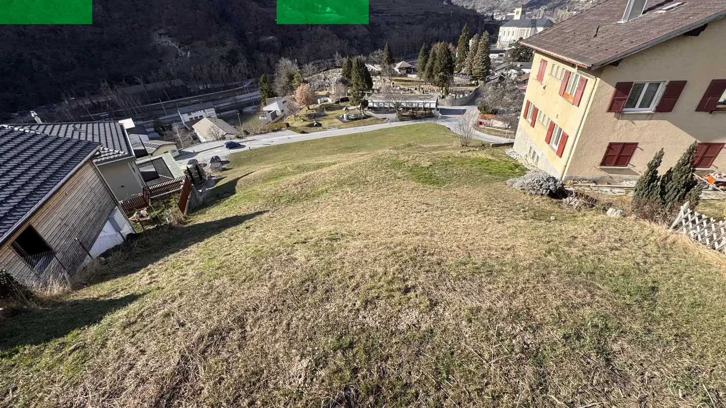Constructible plot for sale - 3930 Visp