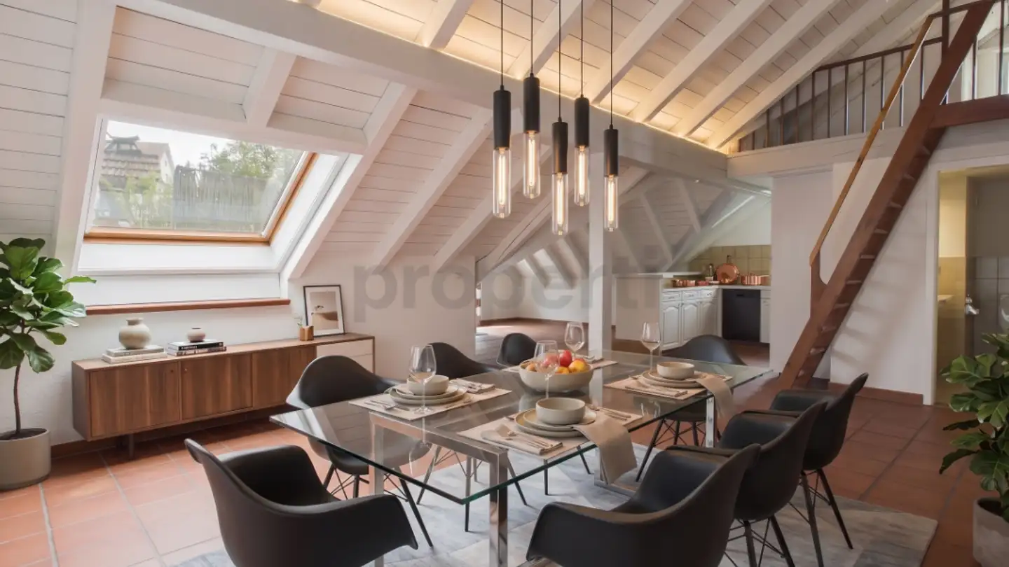 Dachgeschosswohnung mieten - 8222 Beringen - Foto 2