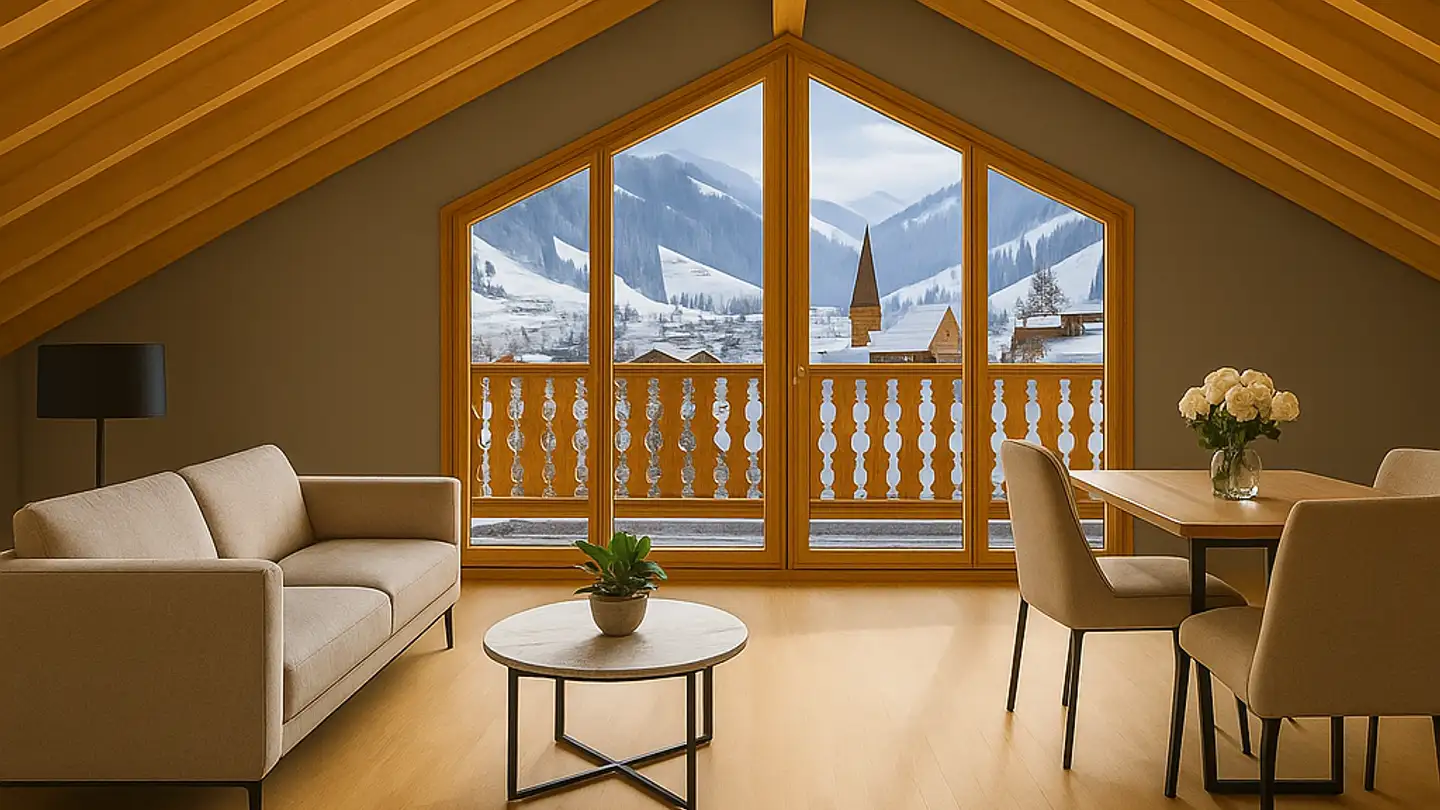 Appartement à vendre - 1660 Château-d'Oex