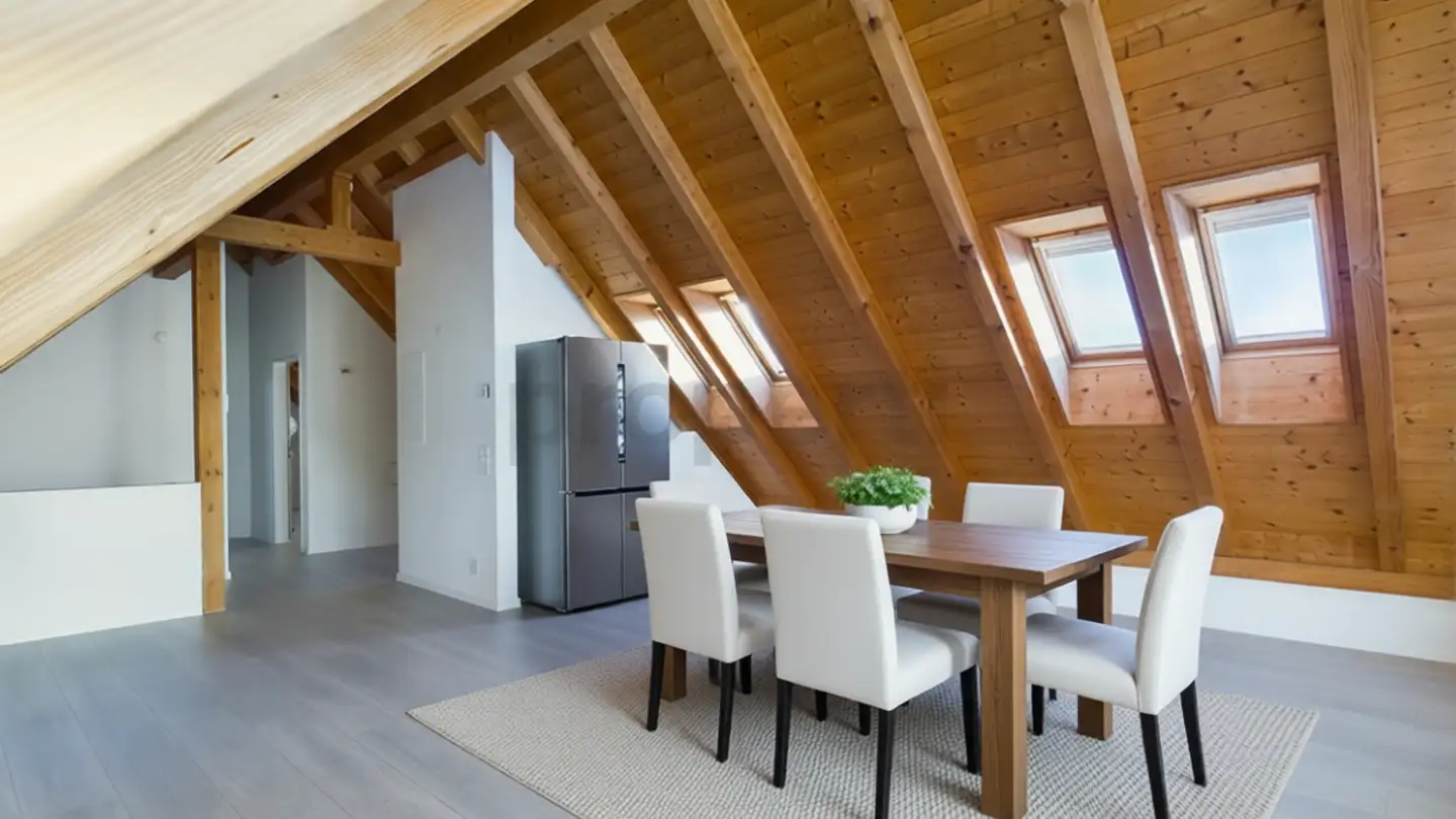 Dachgeschosswohnung mieten - 8107 Buchs ZH