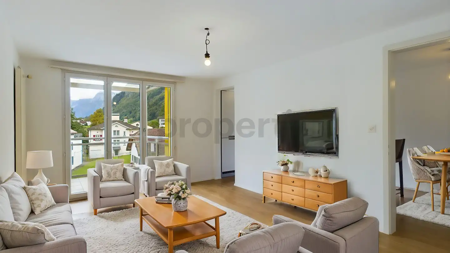 Wohnung mieten - 8775 Luchsingen