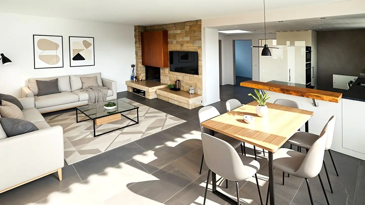 Attico in affitto - 5406 Rütihof