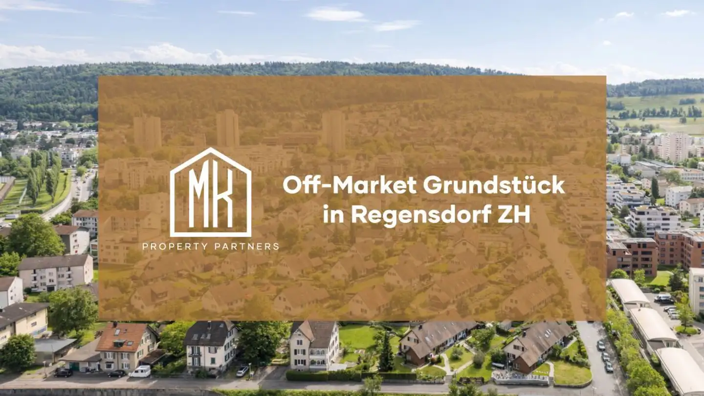 Constructible plot for sale - 8105 Regensdorf