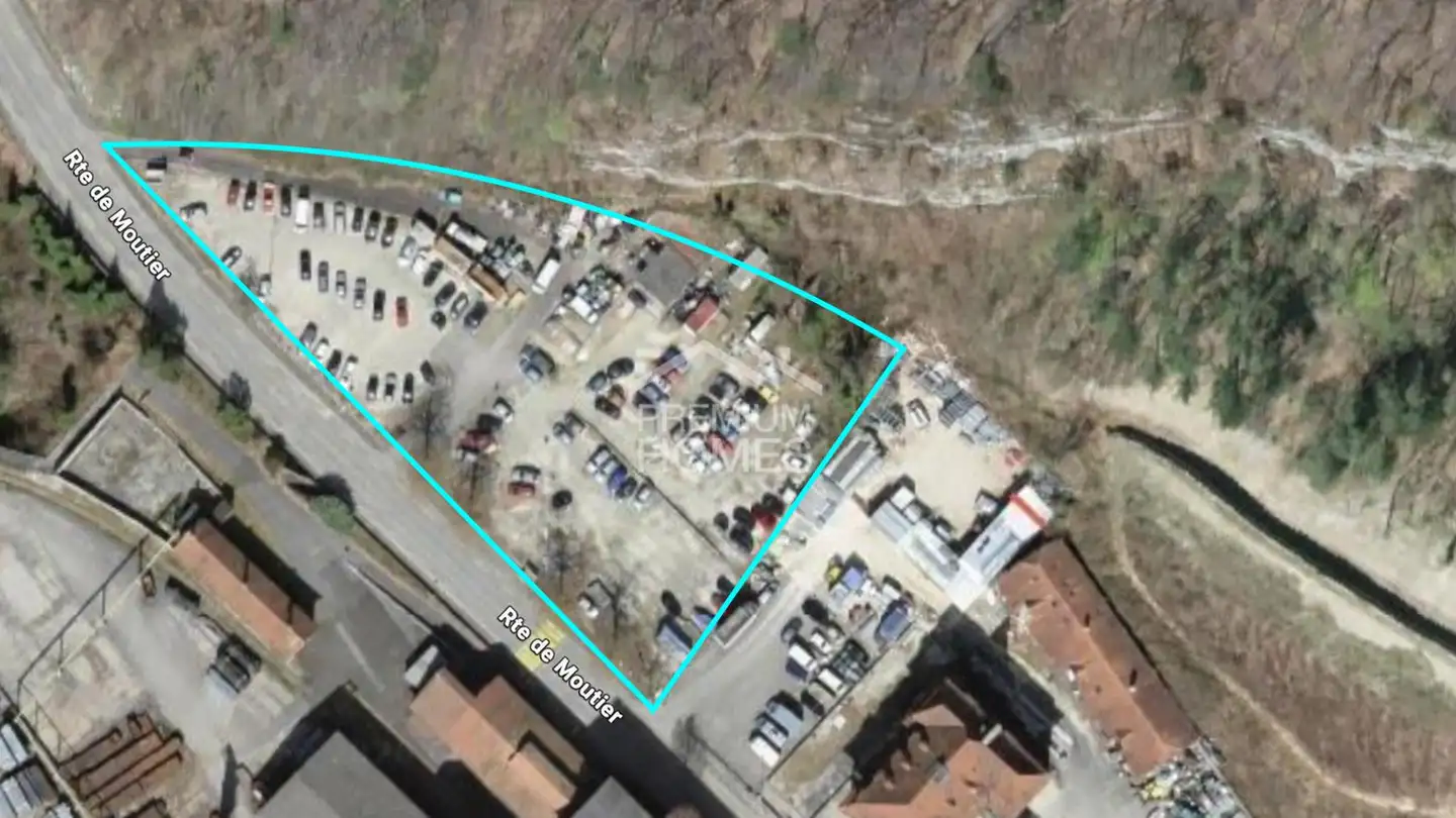 Industrial building plot for sale - 2830 Courrendlin