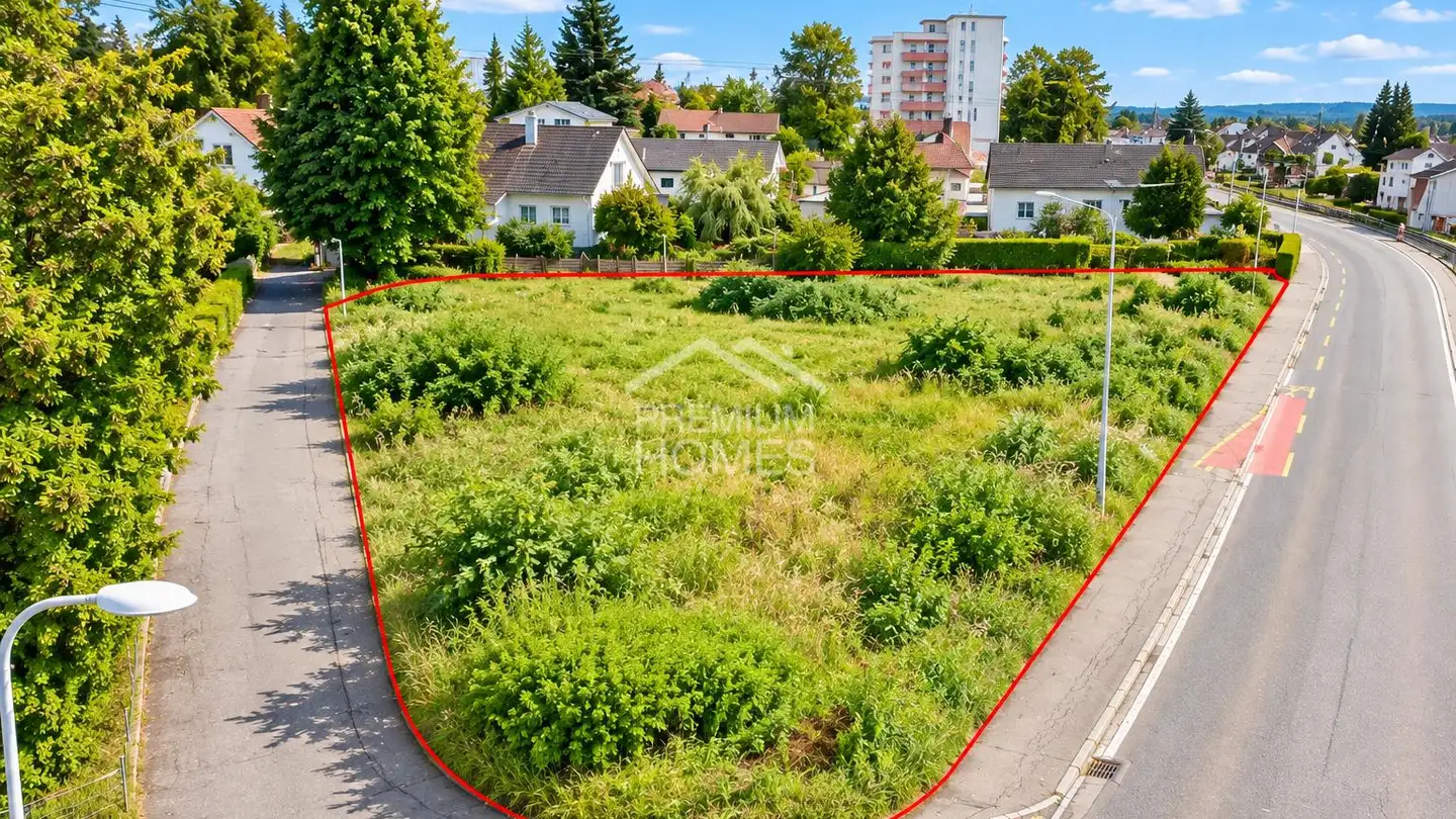 Constructible plot for sale - 4542 Luterbach