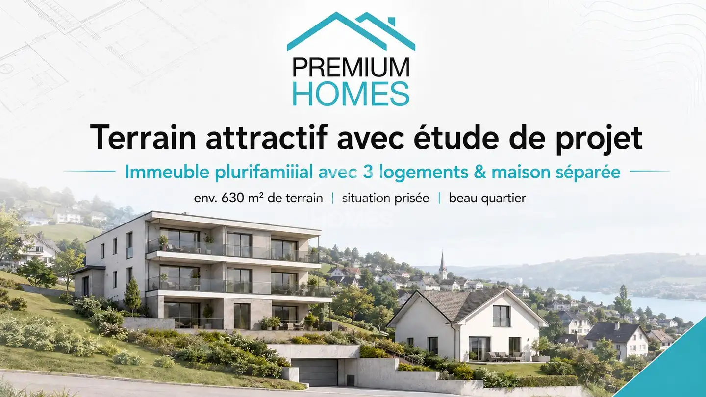 Constructible plot for sale - 1737 Plasselb